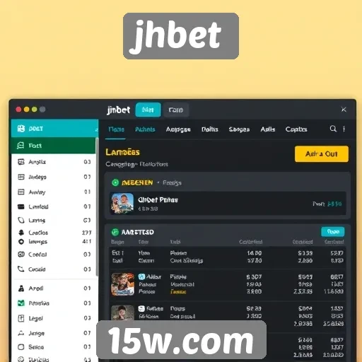 interface do usuário do jhbet recebe atualização significativa